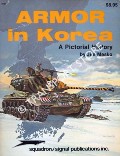 Book cover of Armor in Korea - A Pictorial History by MESKO, Jim